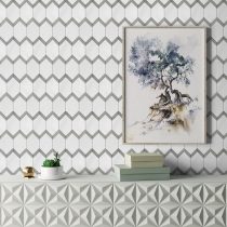 INTRIGUE - 11X14, GRAY, POLISHED/MATTE